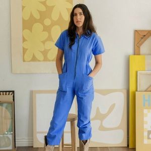 Noble Adult Utility Suit Jumper - French Blue